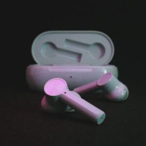 pink and white plastic tool